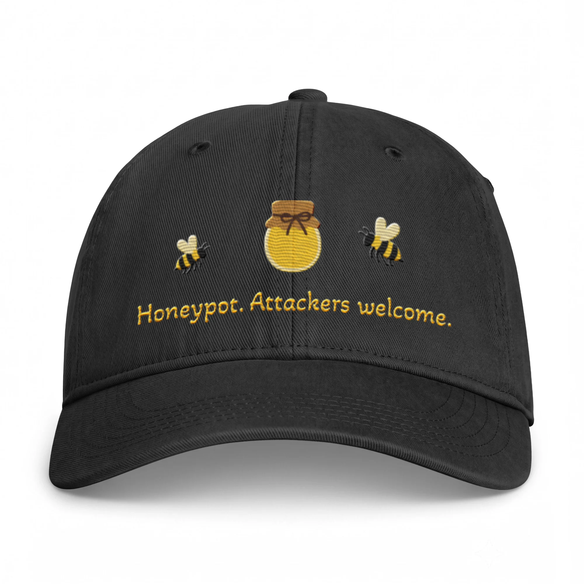 Honeypot Cap Embroidered - Image 1