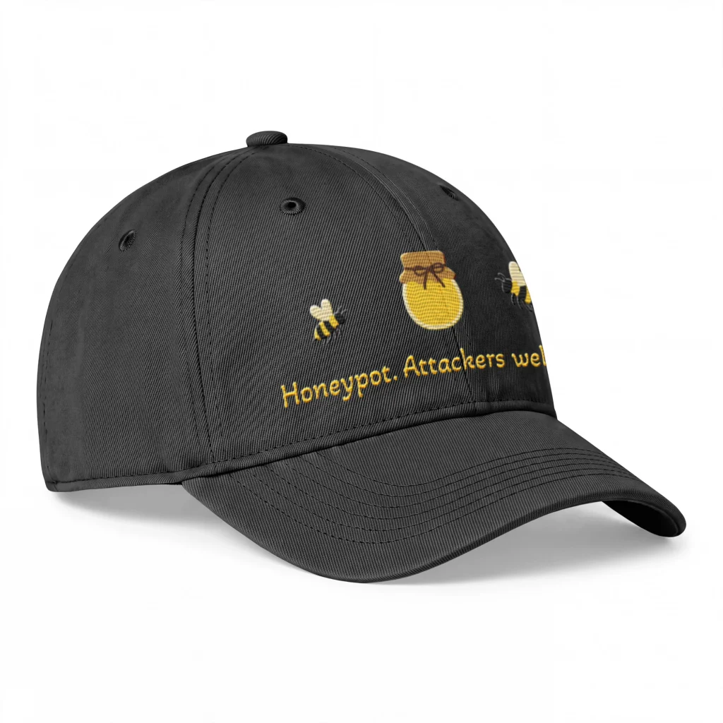 Honeypot Cap Embroidered