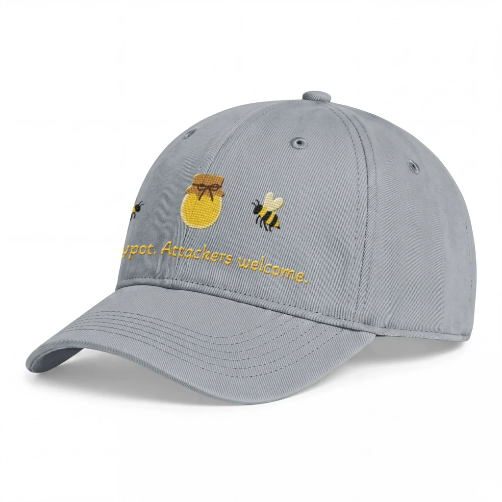 Honeypot Cap Embroidered