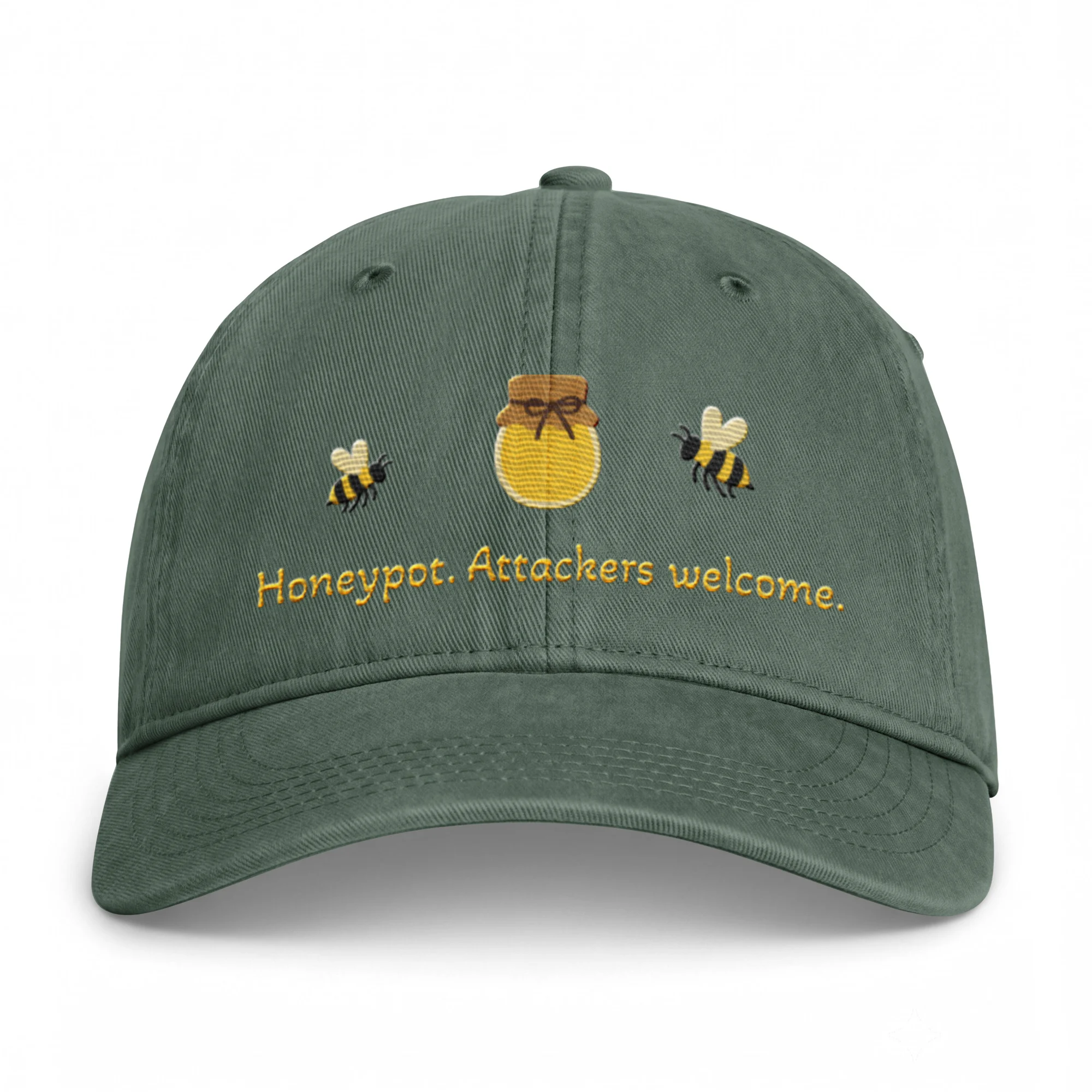 Honeypot Cap Embroidered - Image 2