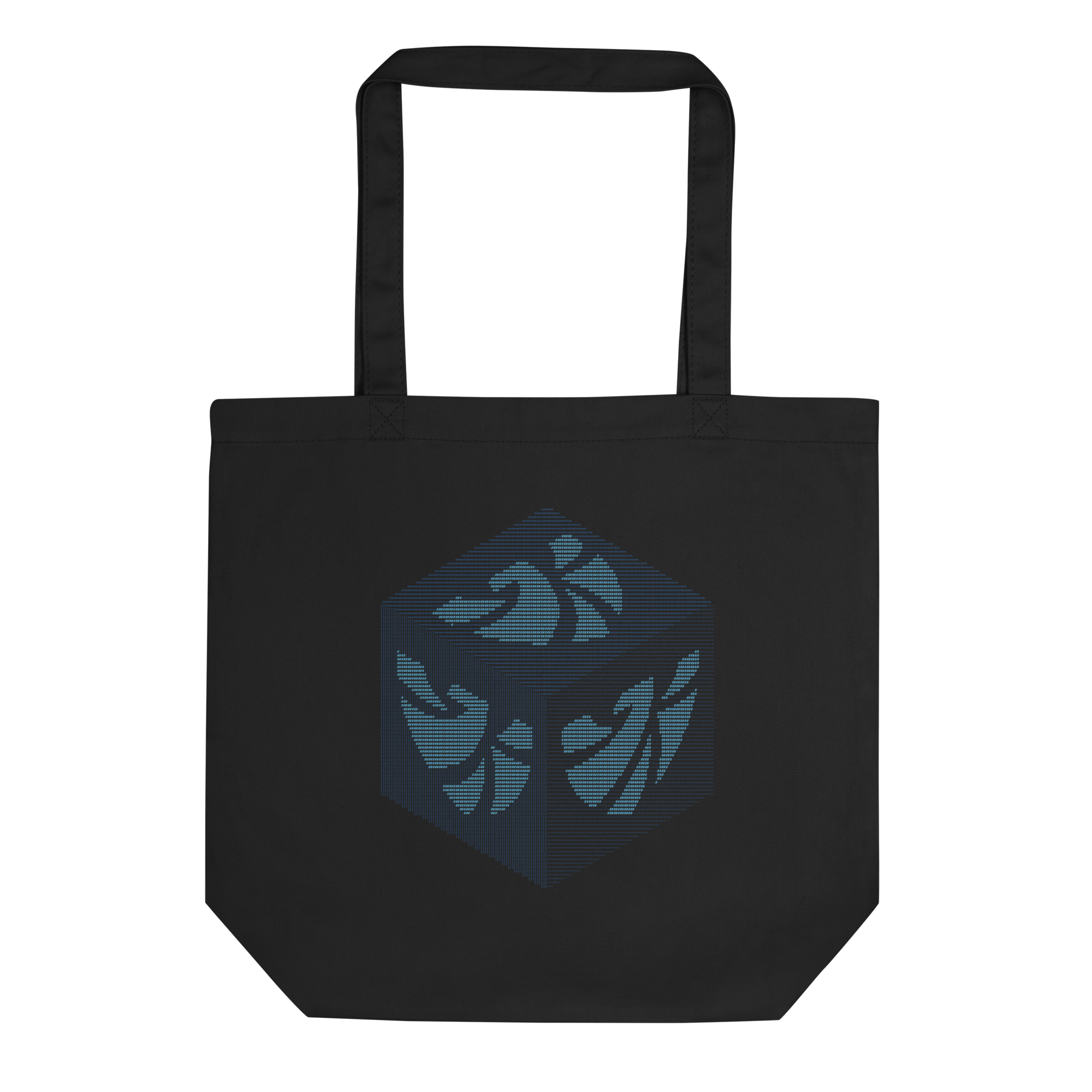 Distort Cube Eco Tote Bag - Image 2