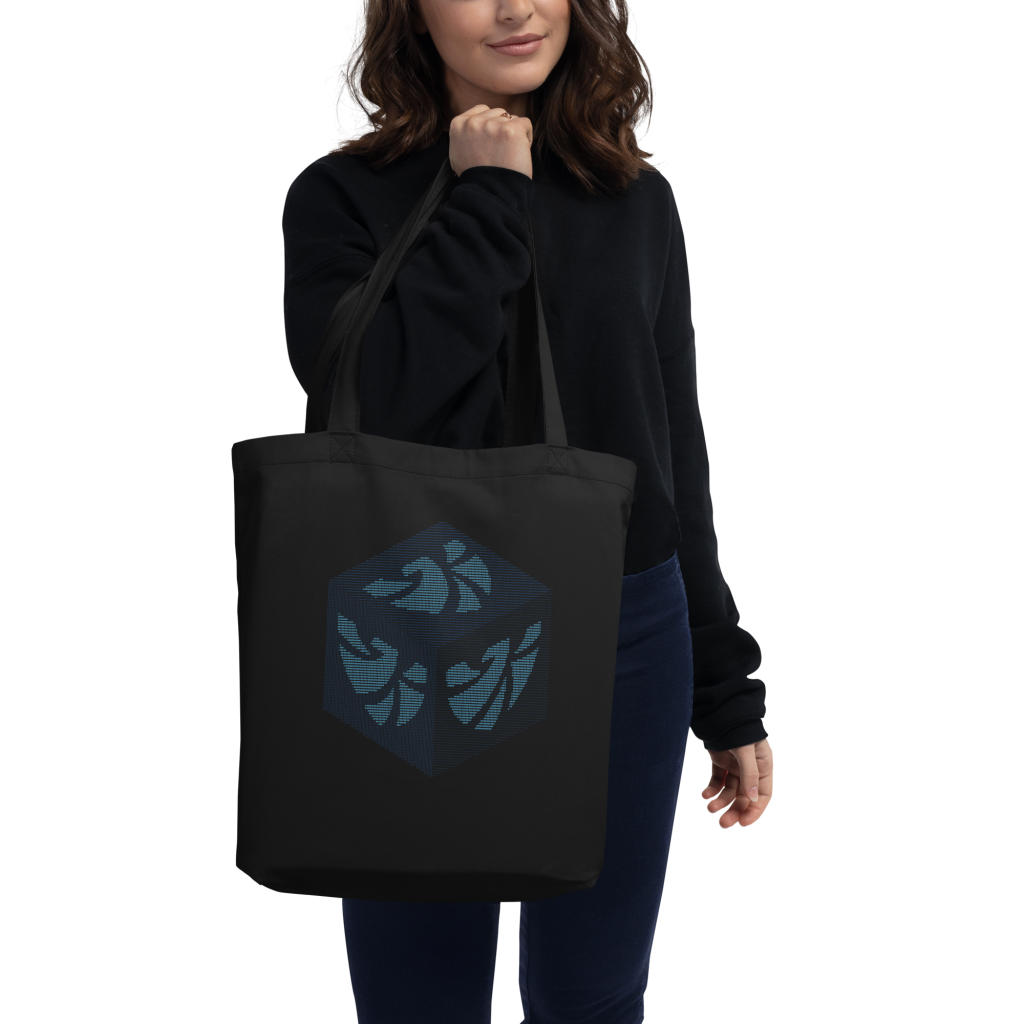 Distort Cube Eco Tote Bag