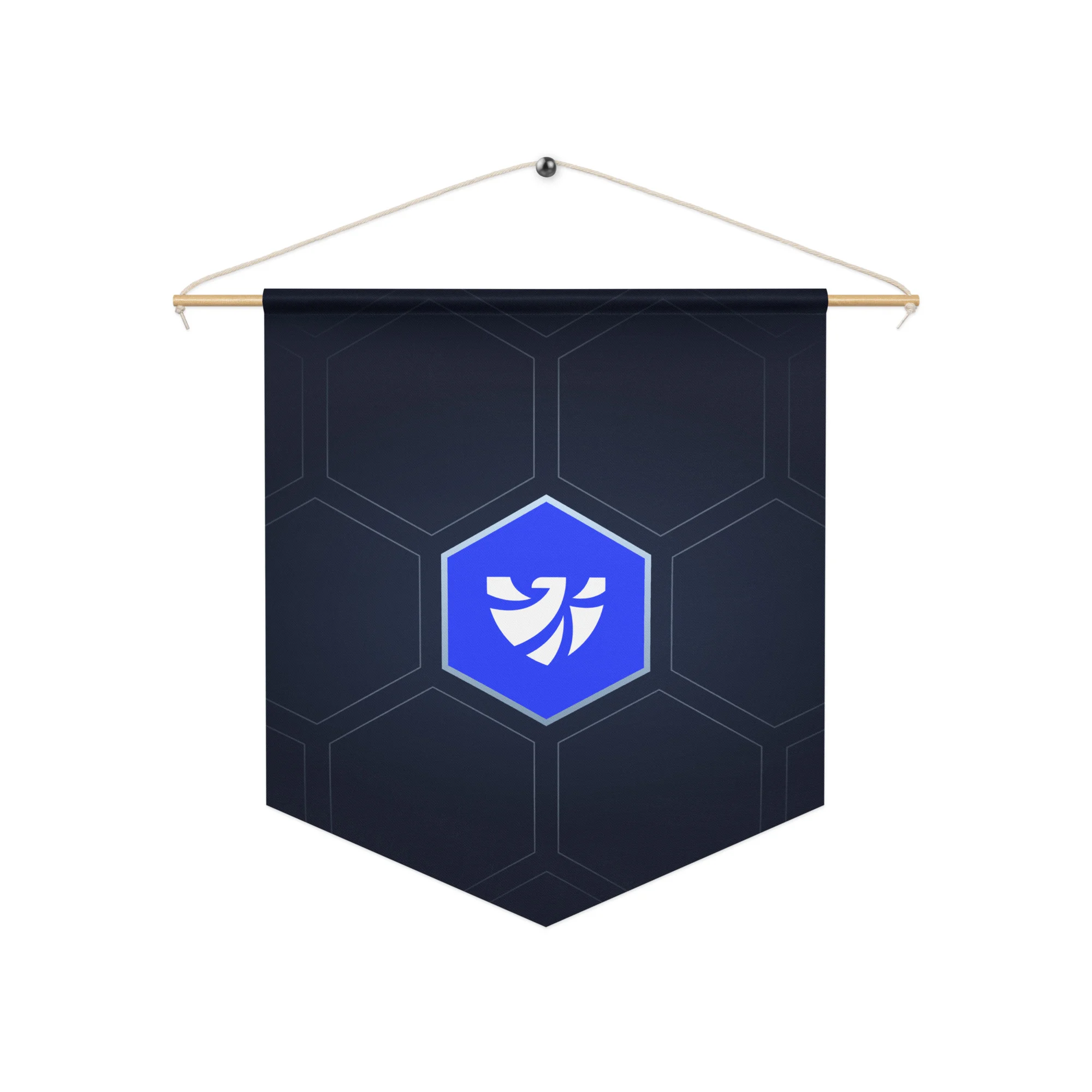 Vallem Honeycomb Emblem Pennant banner - Image 3