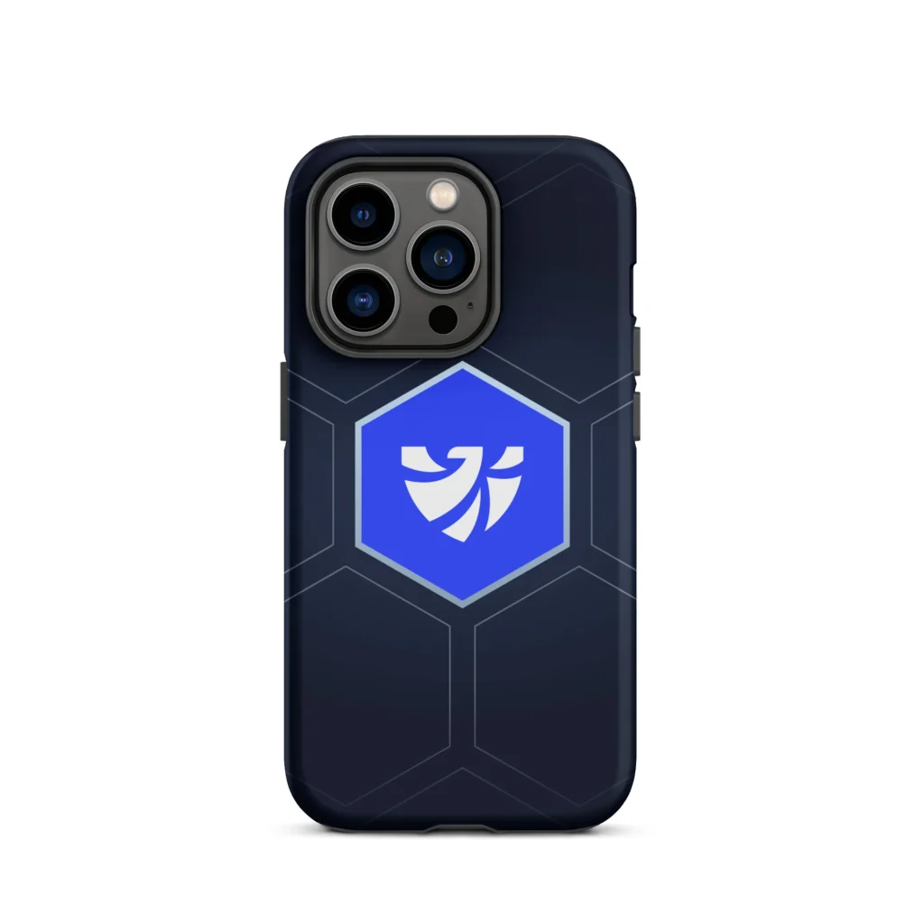 Emblem Honeycomb Tough Case for iPhone®
