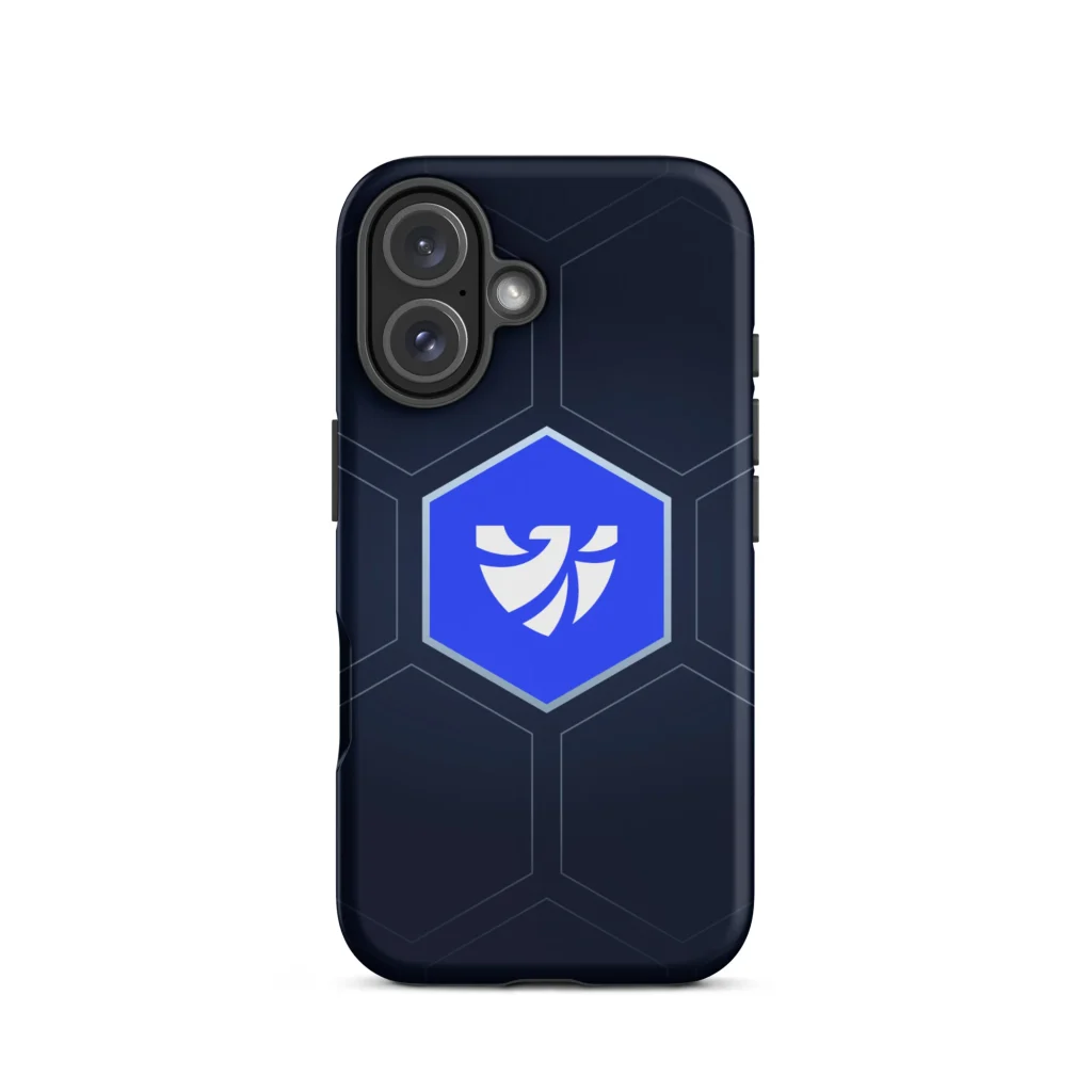 Emblem Honeycomb Tough Case for iPhone®