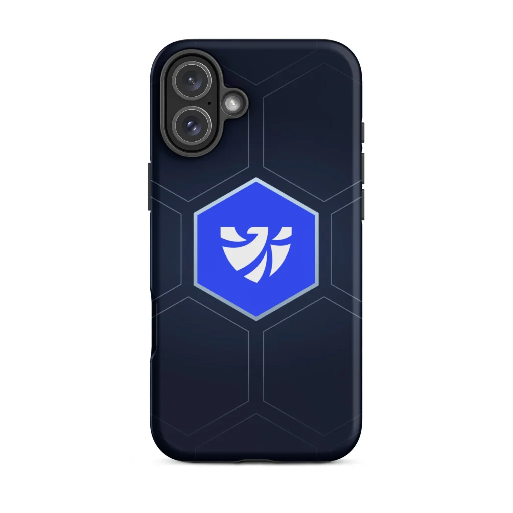 Emblem Honeycomb Tough Case for iPhone®