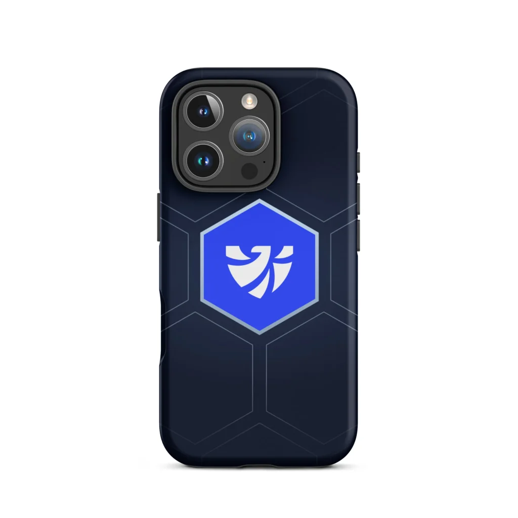 Emblem Honeycomb Tough Case for iPhone®