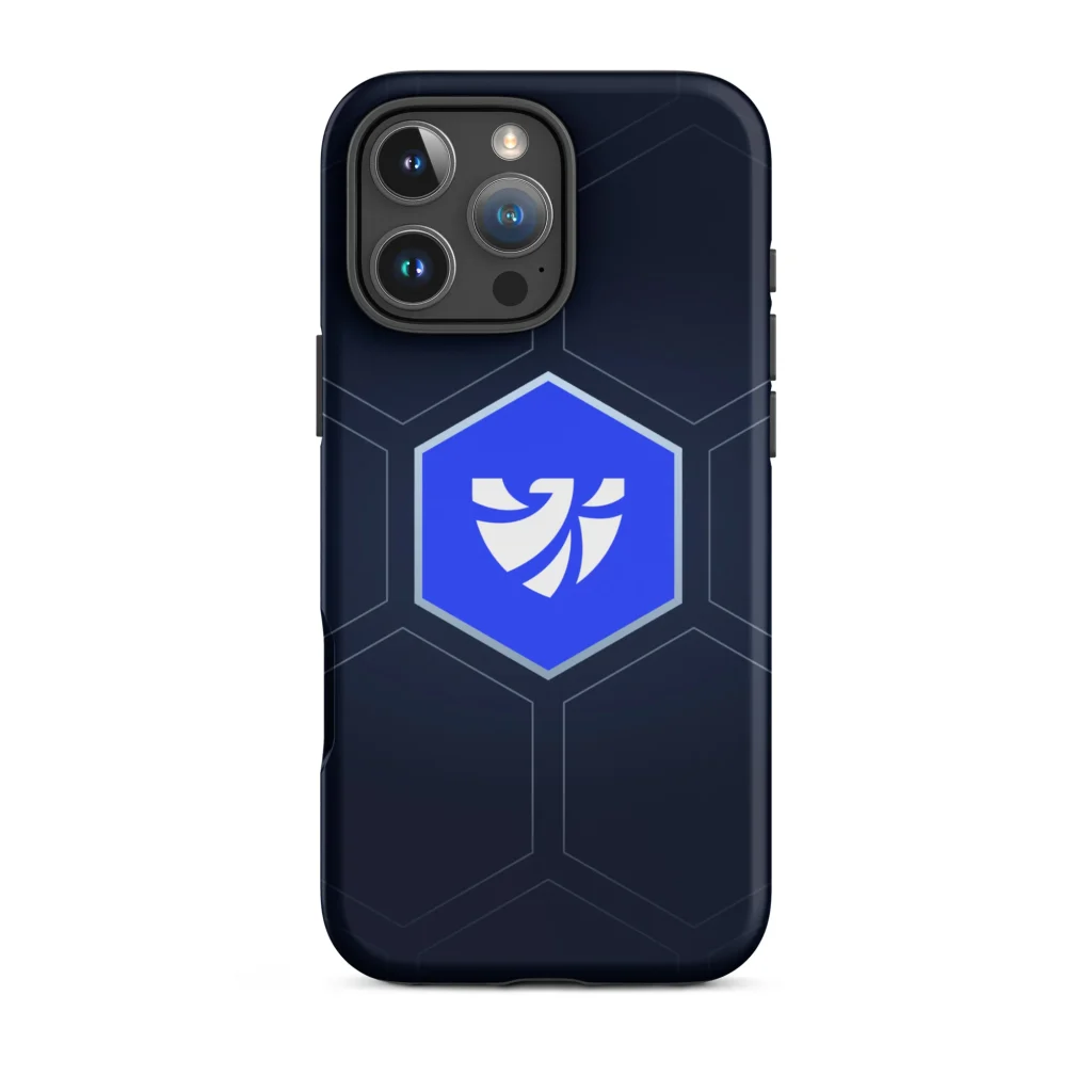 Emblem Honeycomb Tough Case for iPhone®