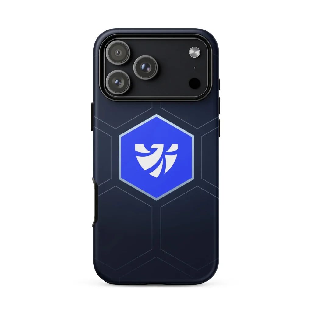 Emblem Honeycomb Tough Case for iPhone®