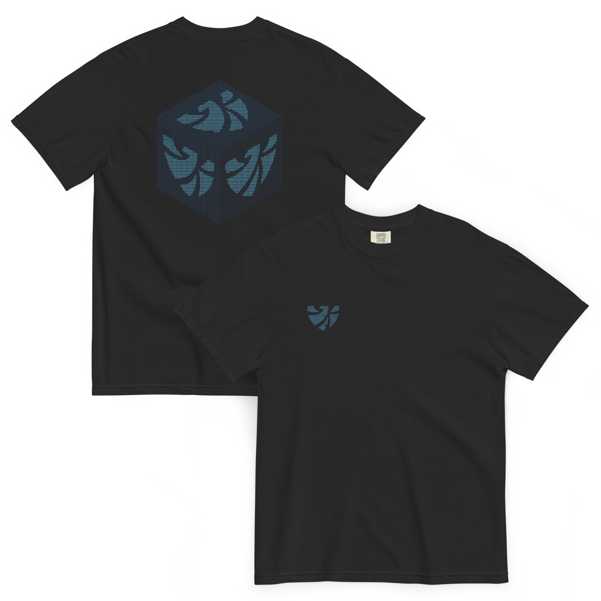 Distort Cube Heavyweight Tee - Image 1
